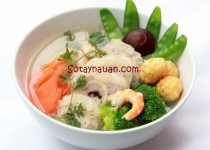 Canh bóng thập cẩm