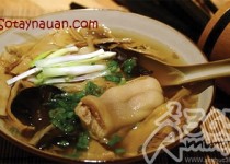 Canh măng móng giò ngậy mà không ngán
