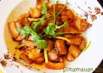 Thịt rang cháy cạnh – Món ngon mỗi ngày