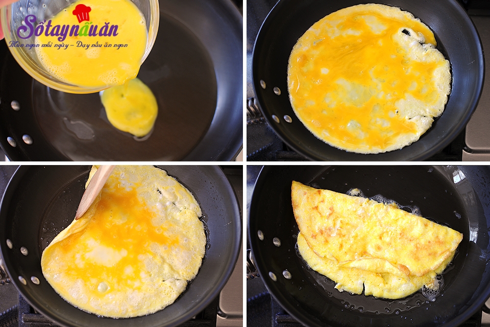 Cách làm món trứng ốp la 2