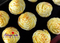Bánh khoai tây nướng cực thơm ngon