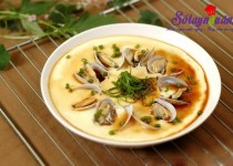 Cách làm trứng hấp ngao thơm ngon