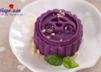 Cách làm bánh trung thu khoai lang không cần lò nướng