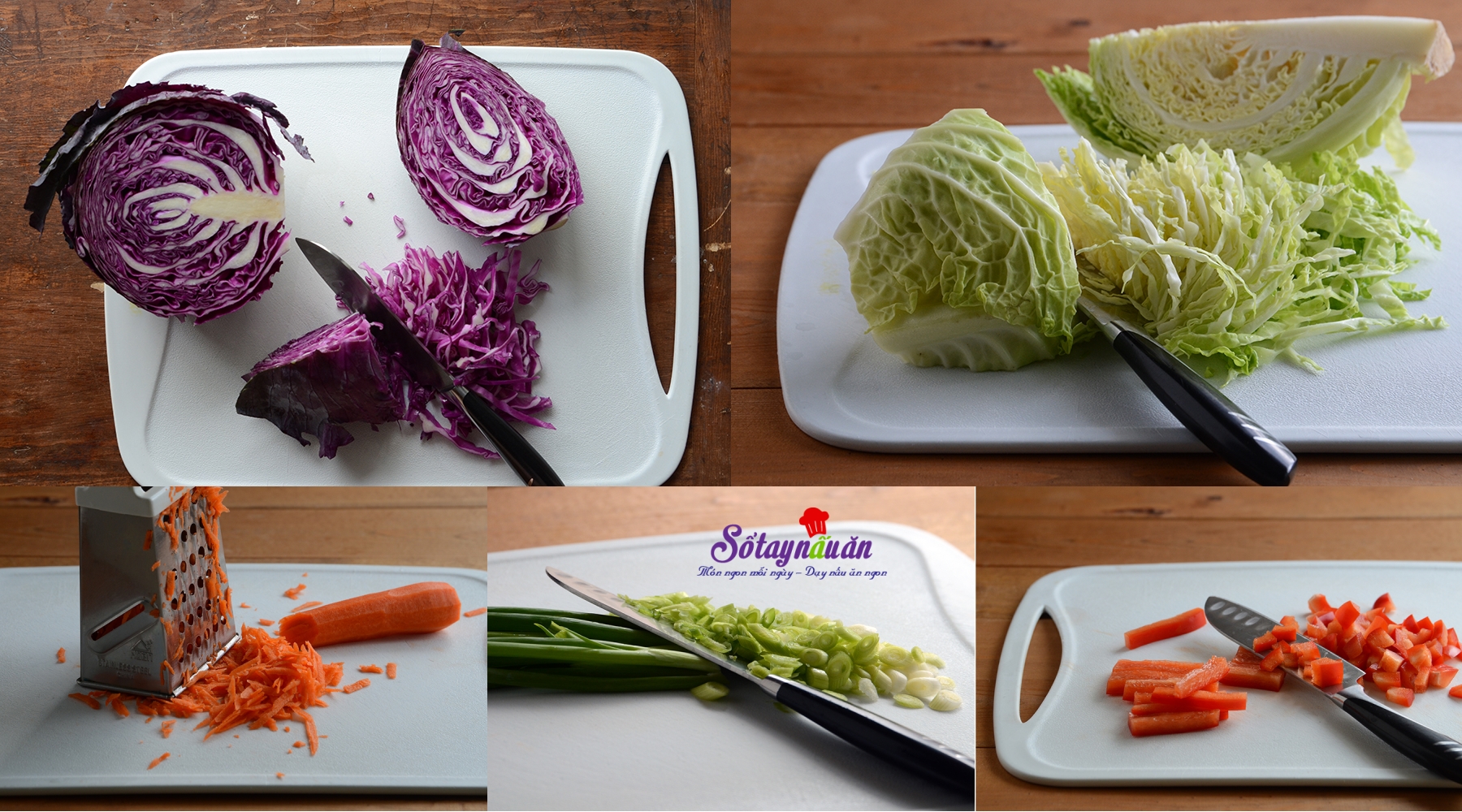 Cách làm salad rau trộn