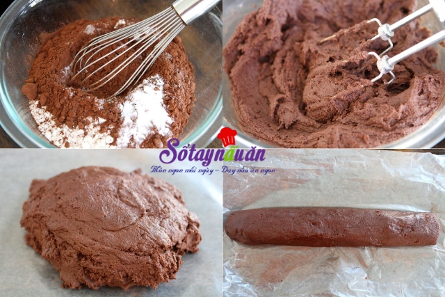 cách làm bánh quy kem chocolate