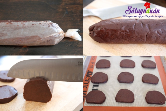 cách làm bánh quy kem chocolate