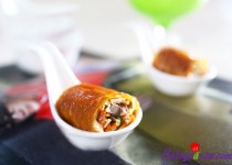 Món ngon nem cuốn vịt quay