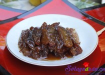 Ô mai khế xào chua chua cay cay