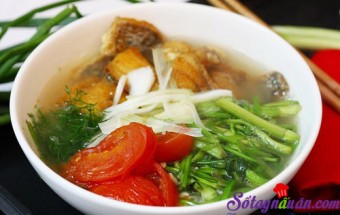 Nấu ăn món ngon mỗi ngày với Cá rô phi, Tự làm bún cá rô