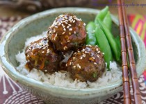 Thịt bò viên sốt xì dầu