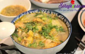 nấu canh ngon, Canh trai nấu bầu