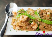 Miến xào tôm nõn