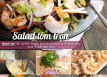 Salad tôm trộn