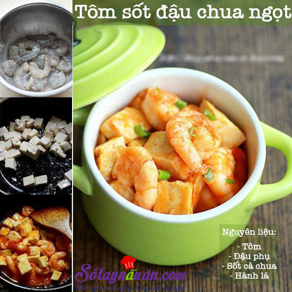 Tôm sốt đậu chua ngọt-Sổ tay nấu ăn|Món ngon mỗi ngày|Học nấu ăn ngon
