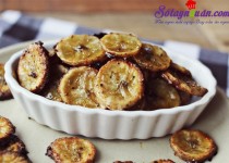 Tự làm chuối sấy giòn