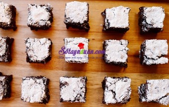 Nấu ăn món ngon mỗi ngày với Trứng gà, Cách làm bánh Brownies