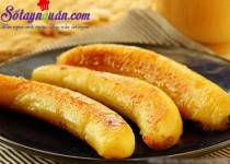 Thơm lừng chuối nướng mật ong