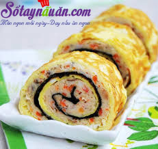 Học làm trứng cuộn rong biển đẹp mắt - Soataynauan.com