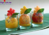 Cocktail trái cây kẹo vụn – Đồ uống giải khát mùa hè nóng bức