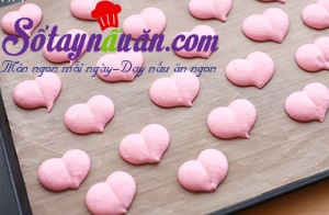 Học làm Macaron tình yêu cho ngày Valentine