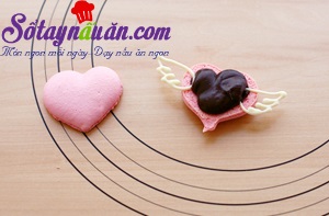 Học làm Macaron tình yêu cho ngày Valentine