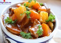 Cách làm món thịt bò hầm thơm ngon hấp dẫn