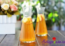 Cách nấu trà trái cây thơm mát