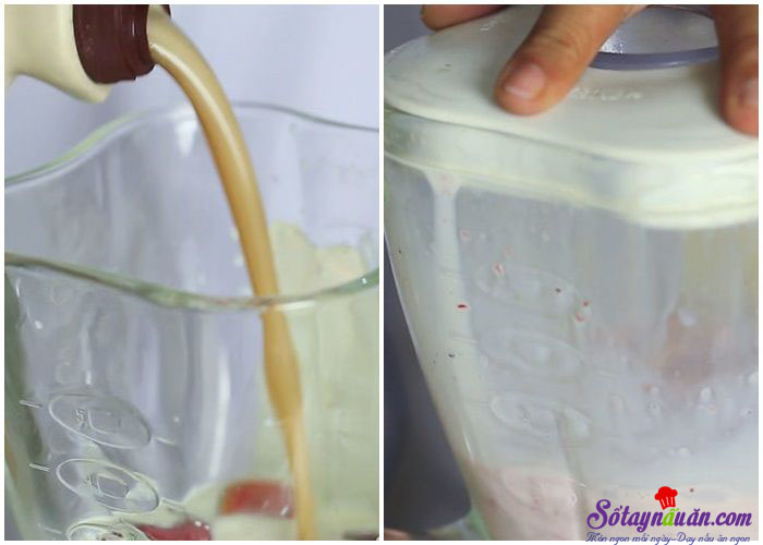 Cách làm sữa lắc với máy xay sinh tố thơm ngon bổ dưỡng 3