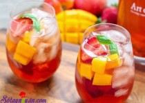Cách làm trà chanh dâu tây ngon, bổ, mát lạnh