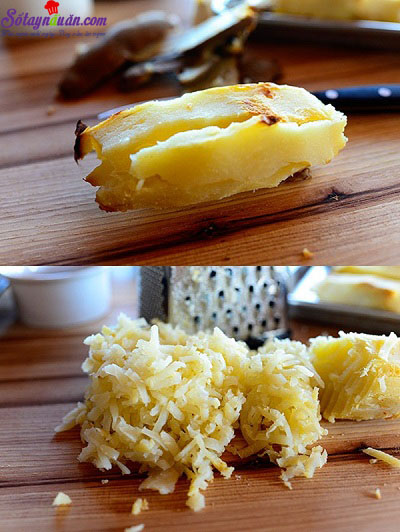 cách làm trứng nướng khoai tây 1