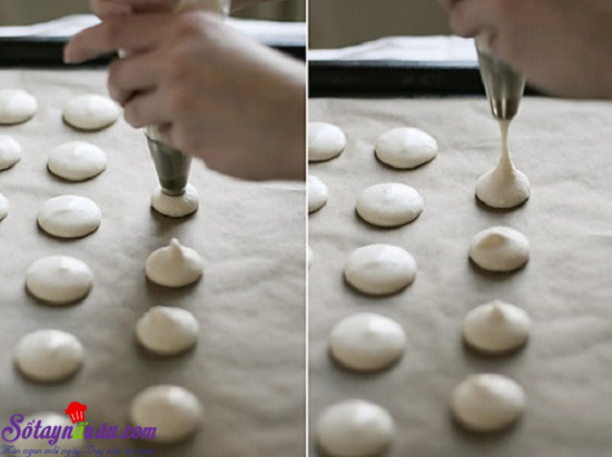 cách làm bánh Macaron 7