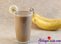 Cách làm sinh tố chuối cà phê cực ngon