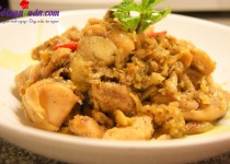 Gà kho nghệ tươi – món ăn bổ dưỡng cho cả nhà