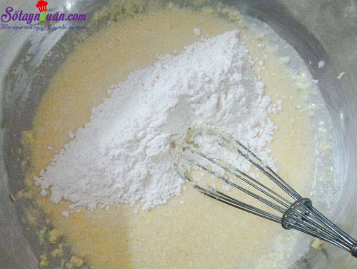 Công thức làm bánh papparoti nhân kem trứng ngon tuyệt 3