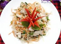 Cách làm gỏi lưỡi heo đu đủ cực giòn và ngon