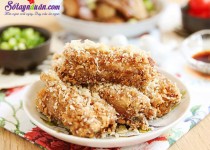 Hướng dẫn món sườn chiên tỏi tẩm bột giòn ngon ngất ngây