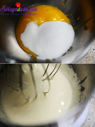 Cách làm bánh bông lan sữa mềm ngon ngây ngất 3