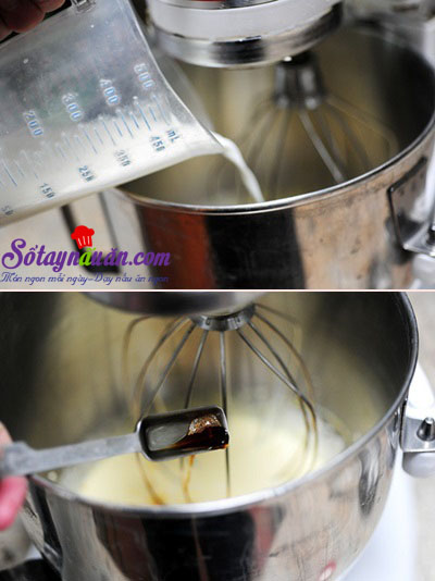 Cách làm bánh bông lan sữa mềm ngon ngây ngất 4