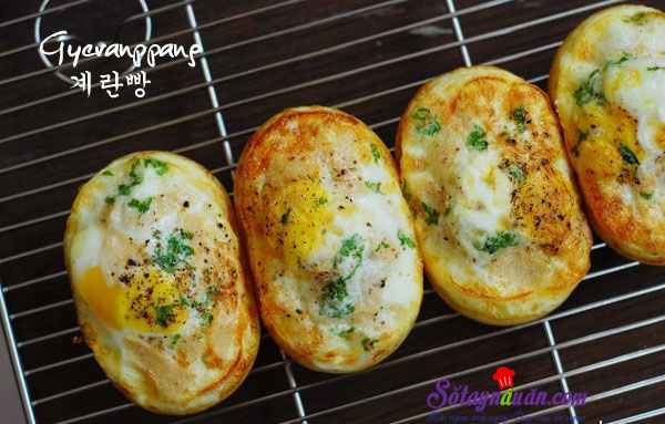 Cách làm bánh trứng - món ăn yêu thích nhất ở Hàn quốc kết quả