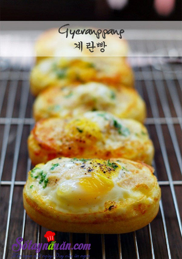 Cách làm bánh trứng - món ăn yêu thích nhất ở Hàn quốc kết quả 