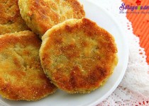 Hướng dẫn làm món chả gà nấm chiên giòn