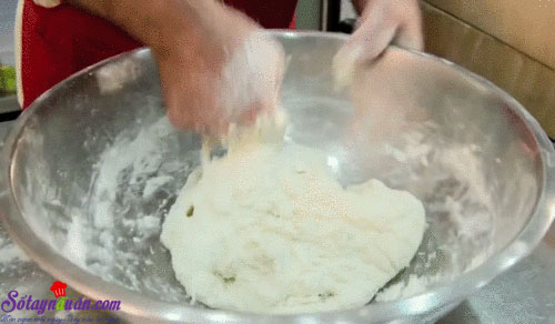 Cách làm pizza rán 1