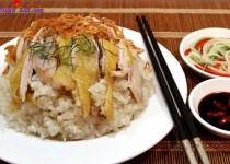 Cách làm xôi gà cốt dừa ngon miễn chê