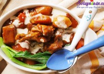 Cách làm gà cà ri với kem lạ miệng mà tuyệt ngon