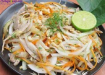 Hướng dẫn làm nộm gà hành tây thơm ngon bổ dưỡng