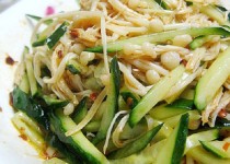 Nộm dưa chuột giá đỗ ngọt mát ngày hè