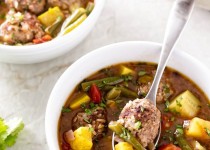 Hướng dẫn làm canh thịt viên kiểu Mexico ngon mê ly