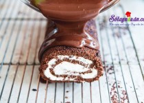 Cách làm bánh bông lan chocolate ngon mê mẩn
