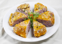 Cách làm chả trứng khoai môn ngon lạ miệng