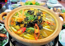 Ốc om chuối đậu – món ngon đưa cơm